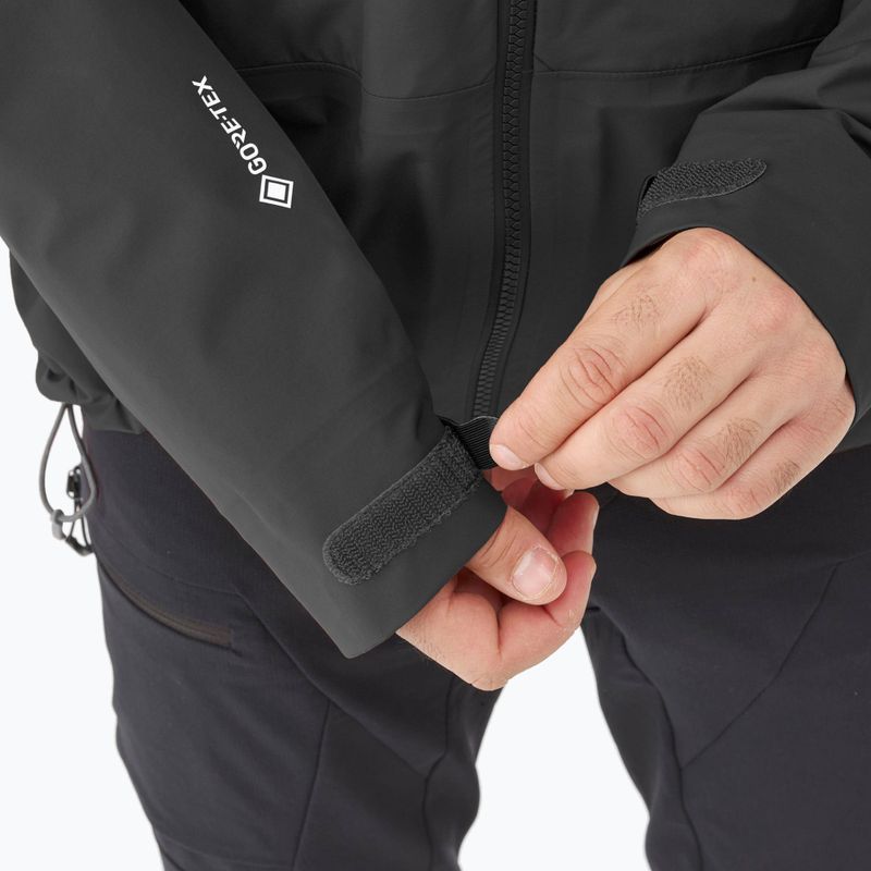 Giacca da pioggia Millet Kamet Light GTX da uomo noir/ noir 10