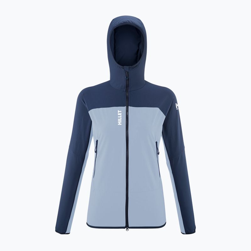 Giacca softshell da donna Millet Fusion XCS Hoodie iceberg/saphir