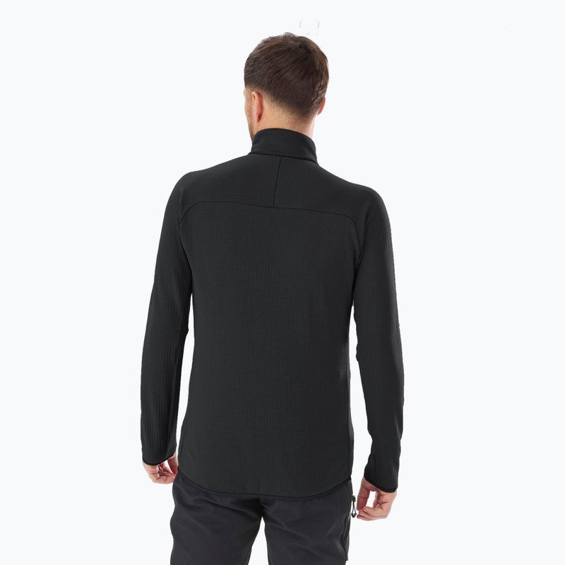 Felpa Millet Fusion Grid uomo nero/noir 3
