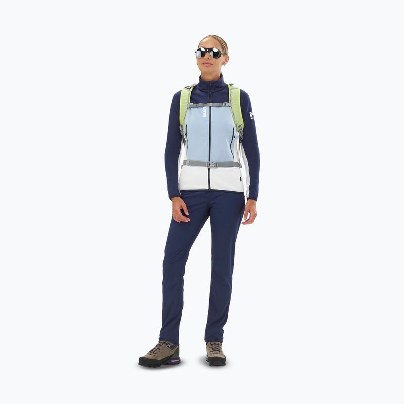 Felpa da donna Millet Fusion Grid foggy dew/saphir 2