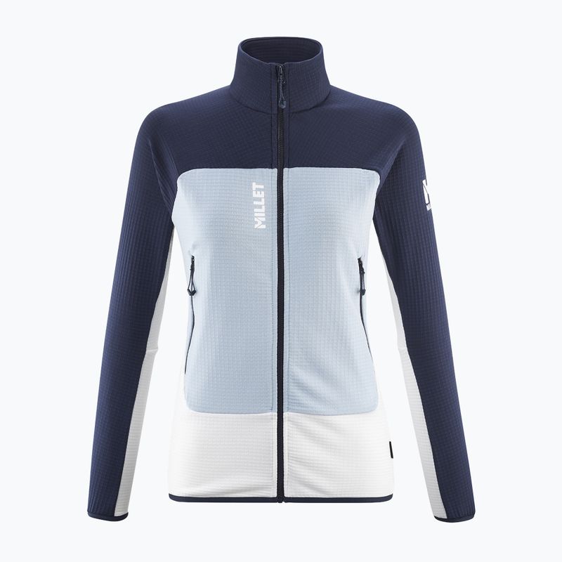 Felpa da donna Millet Fusion Grid foggy dew/saphir 6