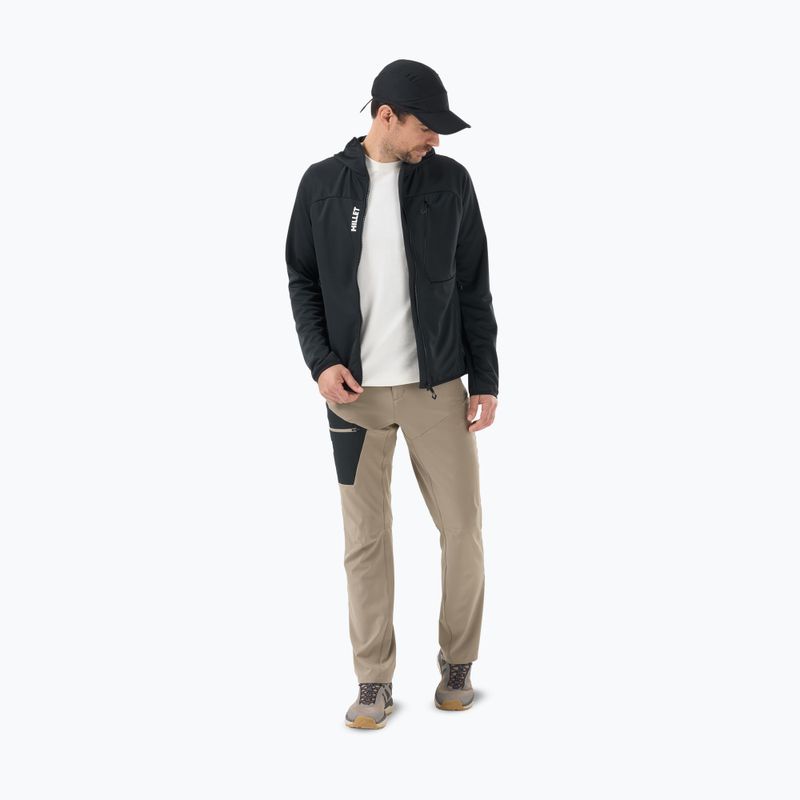 Felpa da trekking uomo Millet Lokka Hoodie III black 2
