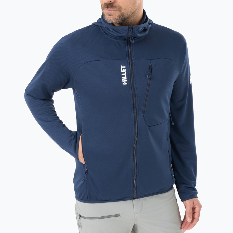 Felpa da trekking uomo Millet Lokka Hoodie III sapphire 4