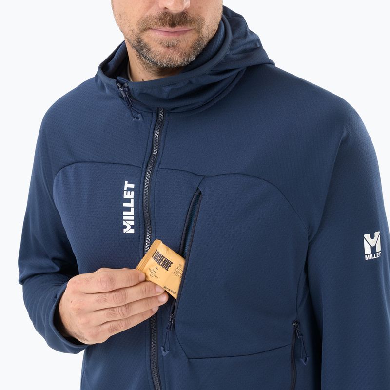 Felpa da trekking uomo Millet Lokka Hoodie III sapphire 5