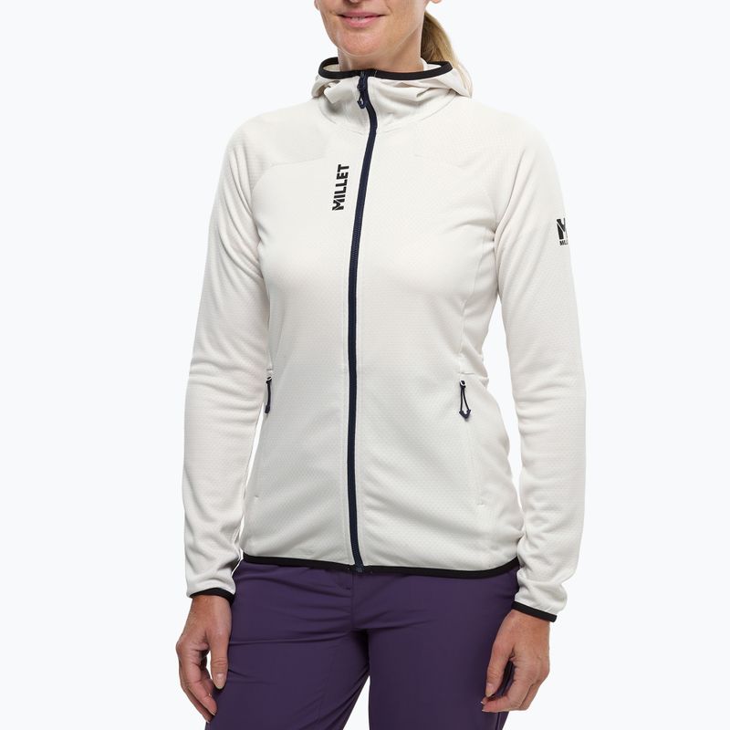 Felpa da trekking donna Millet Lokka Hoodie III foggy dew