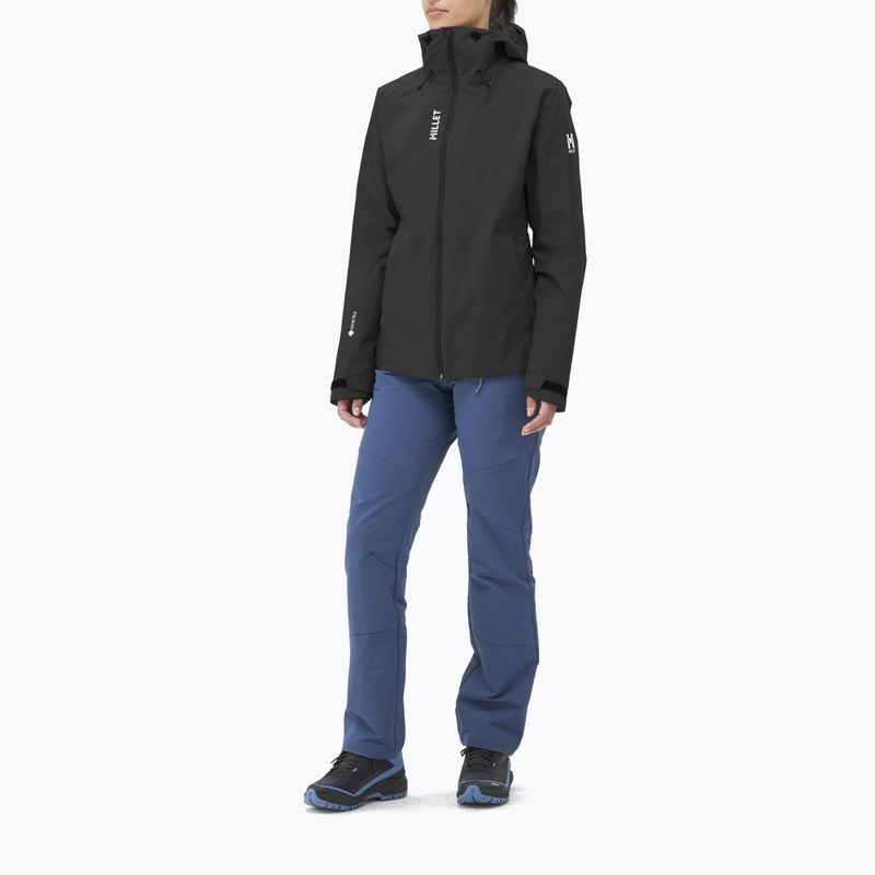 Giacca da pioggia da donna Millet Seneca GTX 2L nero/noir 2