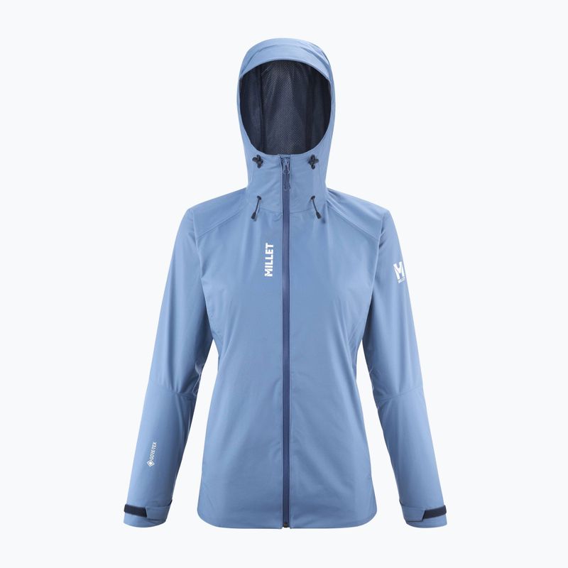 Giacca da pioggia da donna Millet Seneca GTX 2L blu coronet 9