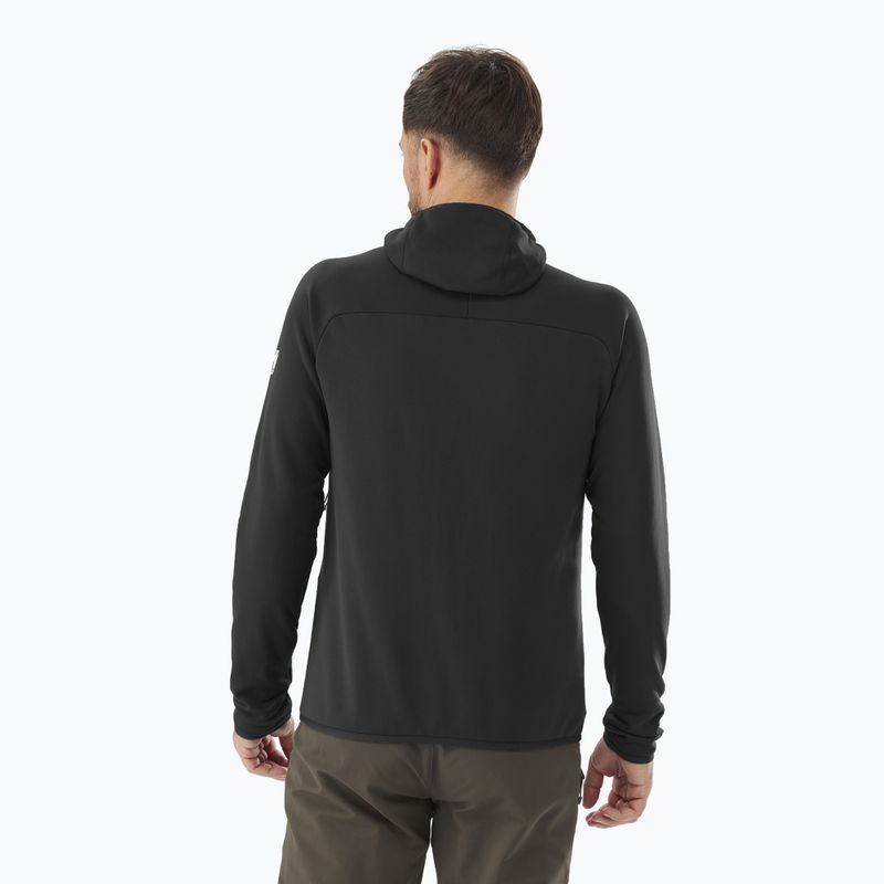 Felpa da uomo Millet Seneca Fleece Hoodie black 3