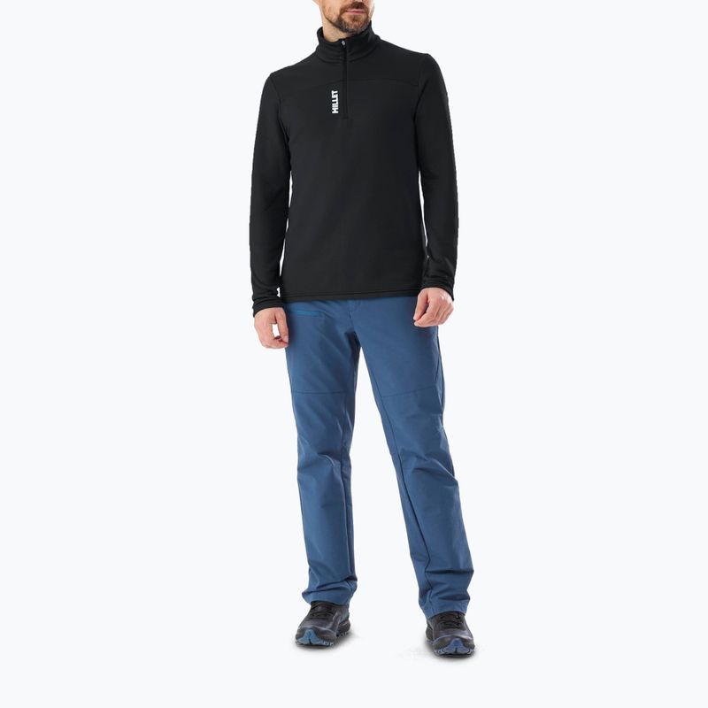 Felpa Millet Seneca Fleece Po nera/noir da uomo 2