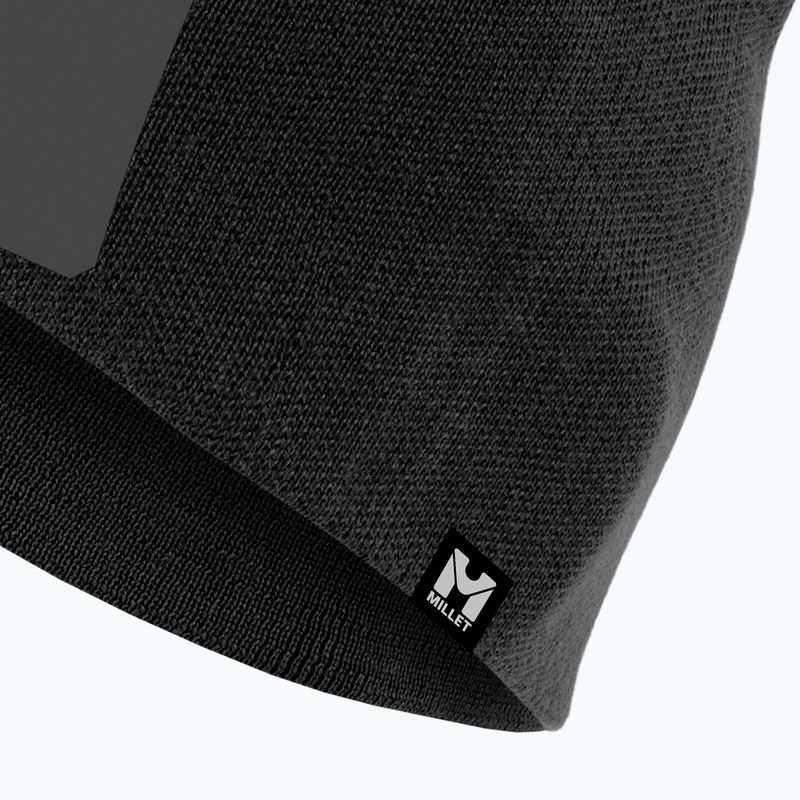 Cappello invernale Millet Logo Beanie noir/tarmac 3