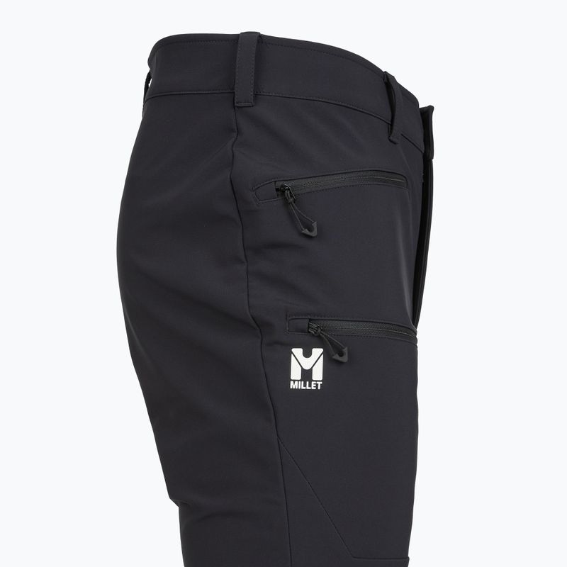 Pantaloni da trekking da uomo Millet Magma nero/noir 3