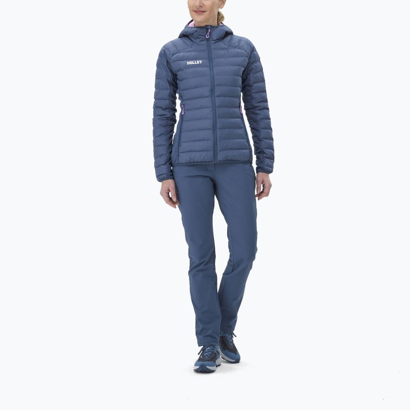 Giacca isolante da donna Millet Fitz Roy Warm Hoodie denim scuro 2
