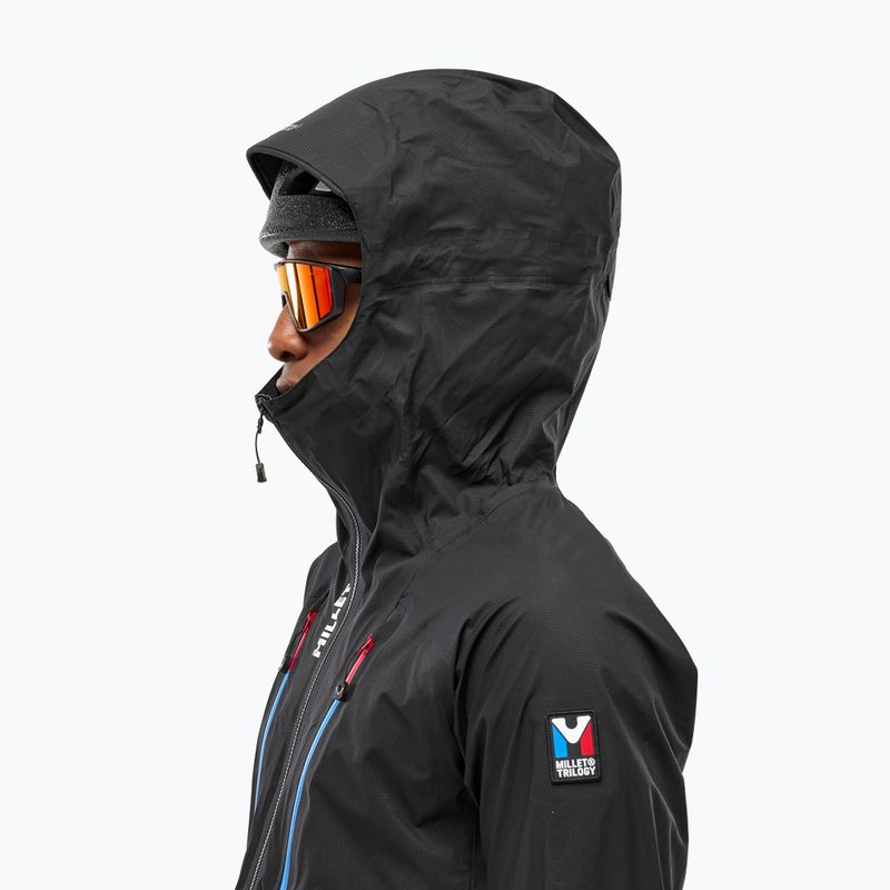 Giacca impermeabile da uomo Millet Trilogy Jorasses PTX black 4
