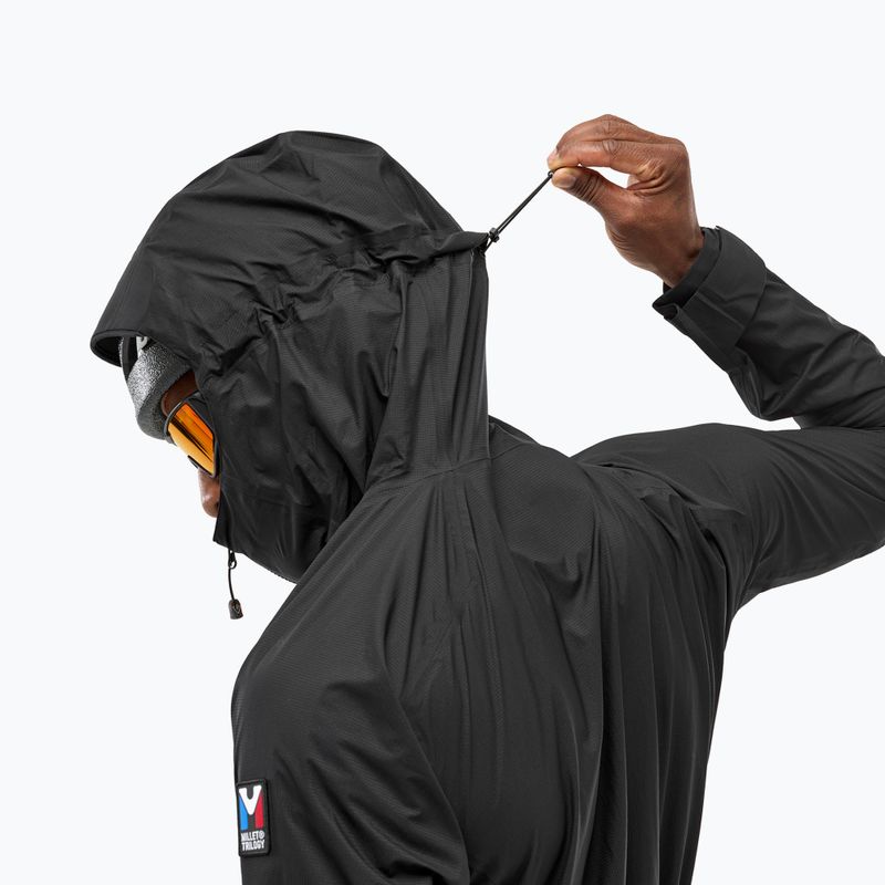 Giacca impermeabile da uomo Millet Trilogy Jorasses PTX black 5