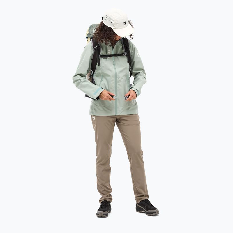Giacca antipioggia da donna Millet Seneca GTX 3L seaweed 2