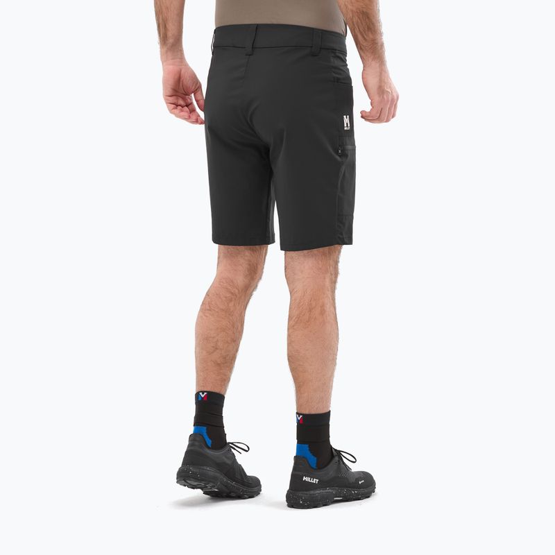 Pantaloncini da trekking da uomo Millet Ubic Stretch black 3