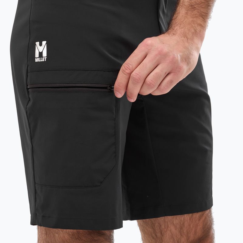 Pantaloncini da trekking da uomo Millet Ubic Stretch black 4