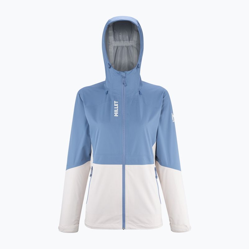 Giacca da pioggia da donna Millet Fitz Roy crema vaniglia/coroncina 9