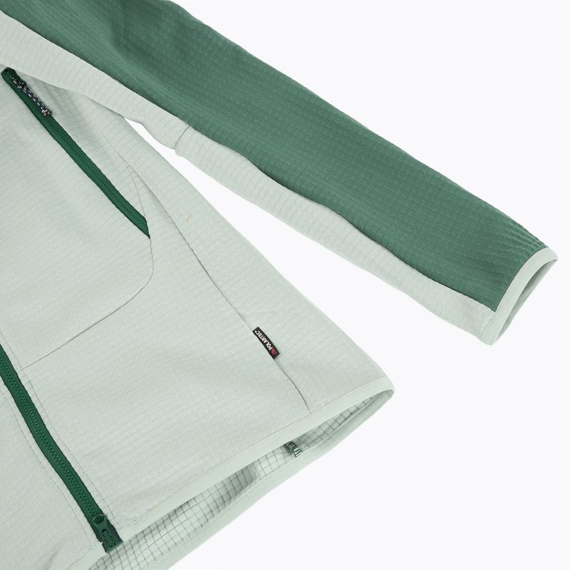 Felpa Millet Fusion Grid Hoodie donna con cappuccio alghe/bottle 4