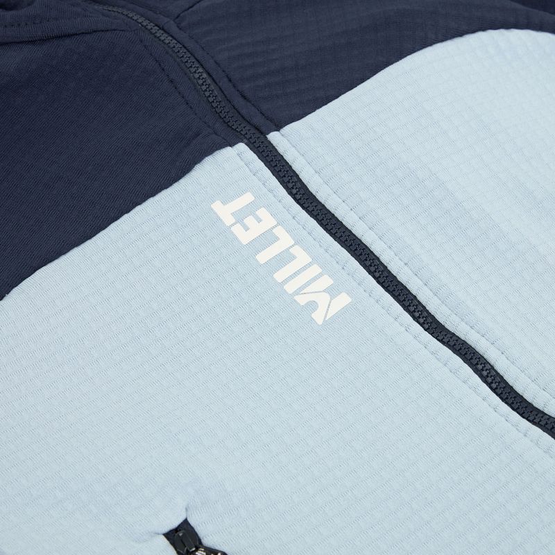 Felpa Millet donna Fusion Grid Hoodie rugiada nebbiosa/saphir 3
