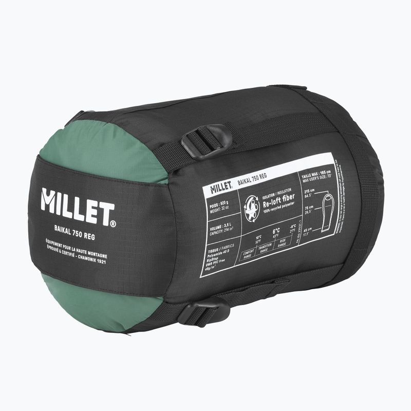 Millet Baikal 750 Sacco a pelo regolare bottiglia destra 3