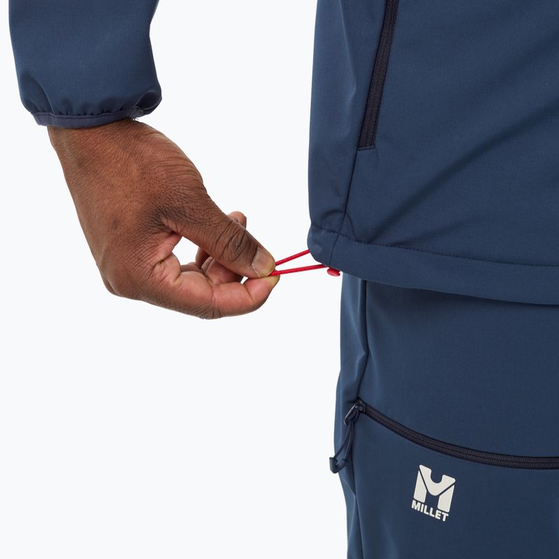 Giacca softshell da uomo Millet Seneca Shield Hoodie saphir 10