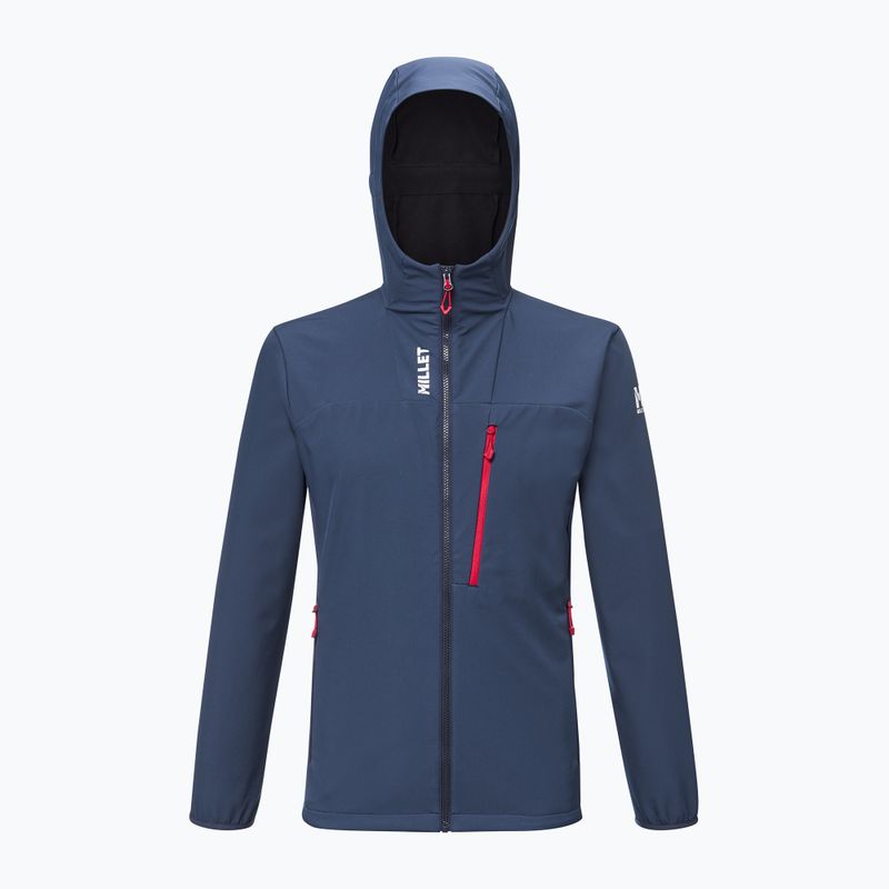 Giacca softshell da uomo Millet Seneca Shield Hoodie saphir 11