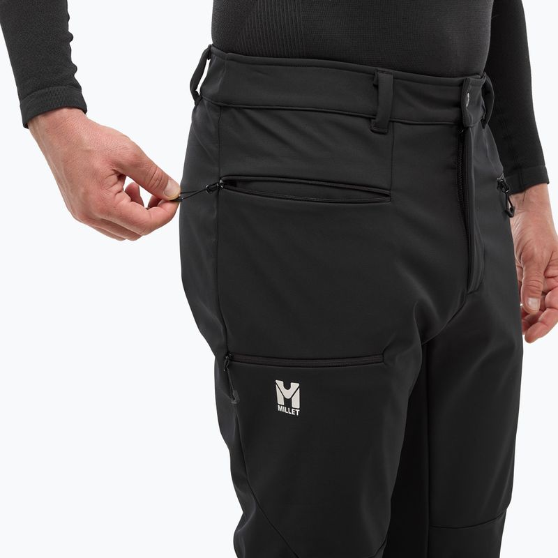Pantaloni da trekking da uomo Millet Seneca Shield black 4