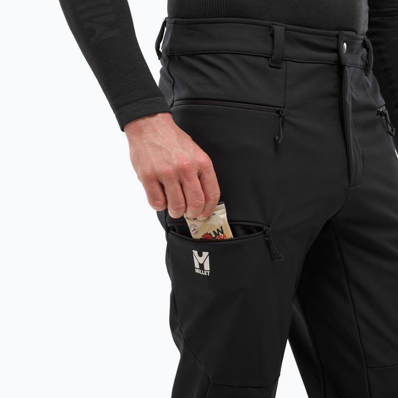 Pantaloni da trekking da uomo Millet Seneca Shield black 5