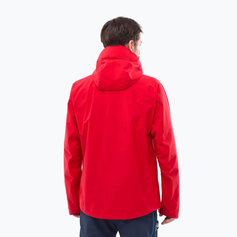 Giacca impermeabile da uomo Millet Kamet Gore-Tex red 3