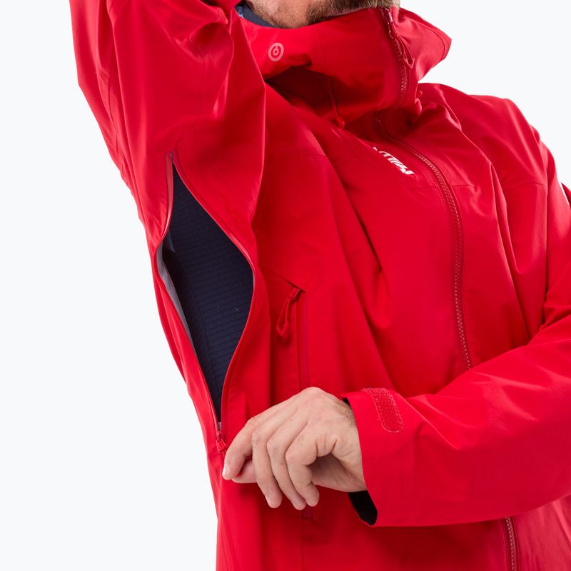 Giacca impermeabile da uomo Millet Kamet Gore-Tex red 7