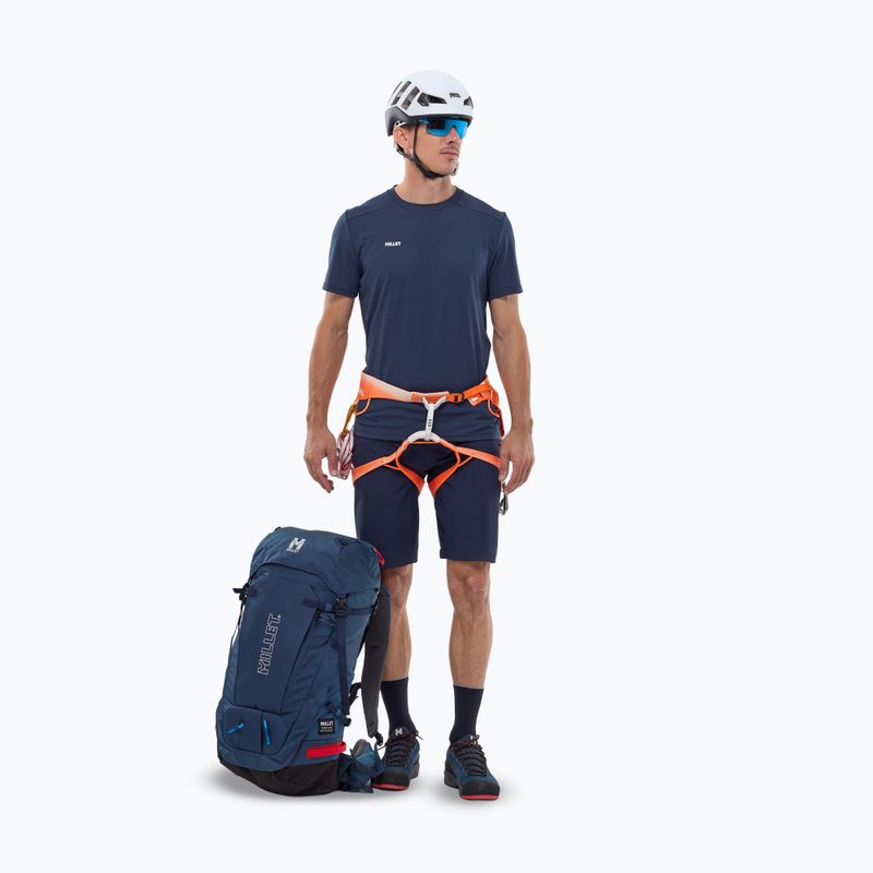 T-shirt da uomo Millet Fusion sapphire/sapphire 2