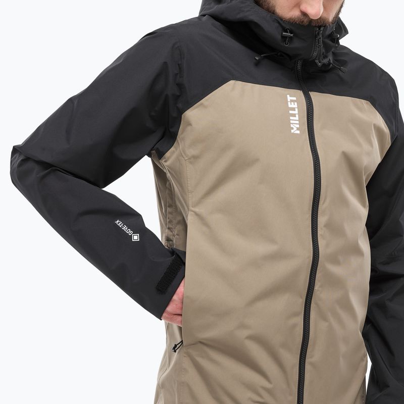 Giacca impermeabile da uomo Millet Seneca GTX 2L dorite/black 4