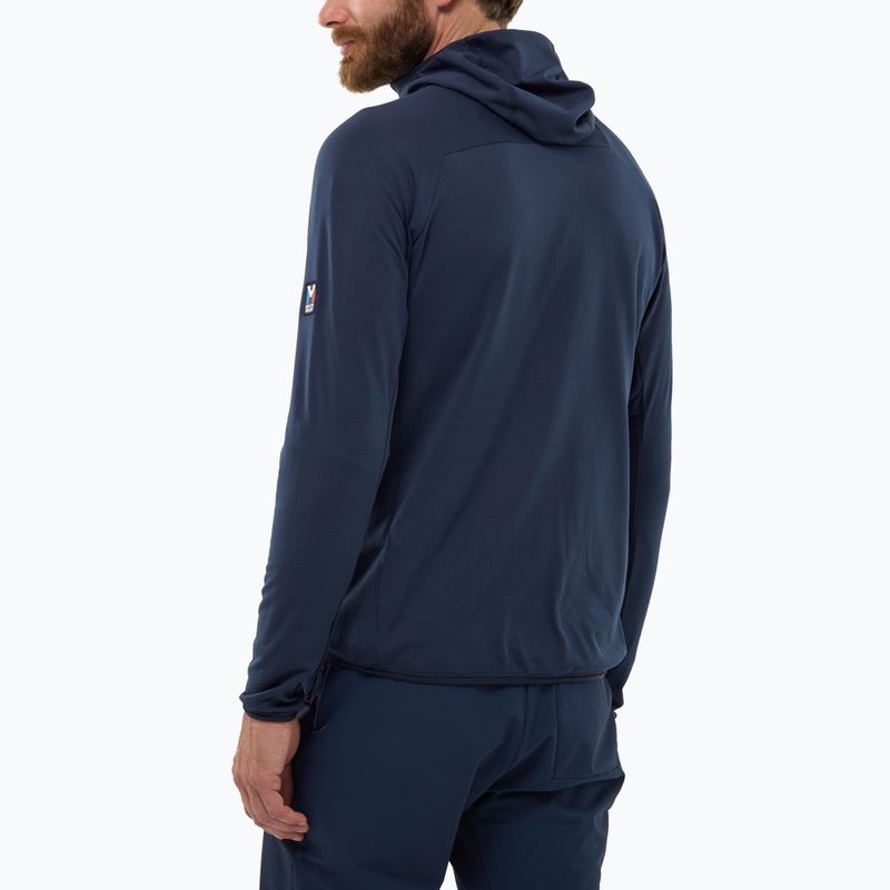 Pile uomo Millet Trilogy Icon Lightgrid Hoodie saphir 3