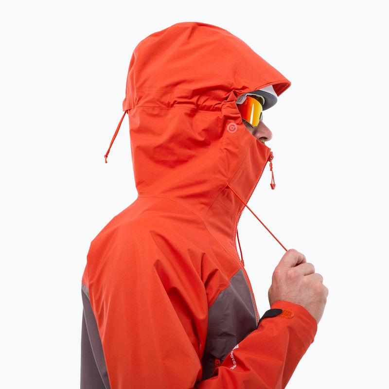 Giacca impermeabile da uomo Millet Kamet Gore-Tex Jacket paprika/pepper 4