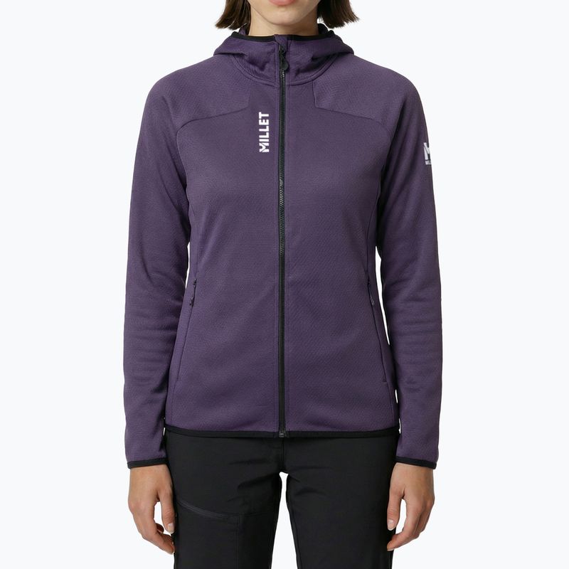 Felpa da trekking donna Millet Lokka Hoodie III purple velvet
