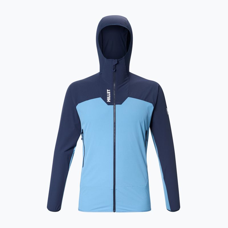 Giacca softshell da uomo Millet Kamet Xcs Light Hoodie coronet blue/saphir 6