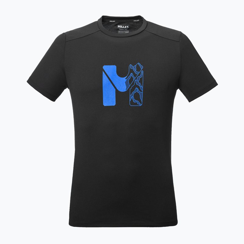 T-shirt da uomo Millet Kamet Map SS black 5