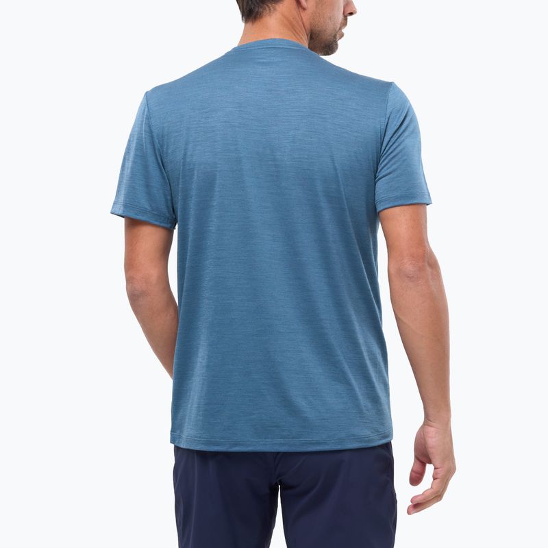 T-shirt da uomo Millet Ubic Wool SS coronet blue 3