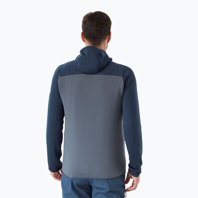Felpa da uomo Millet Seneca Fleece Hoodie saphir/shadow blue 3