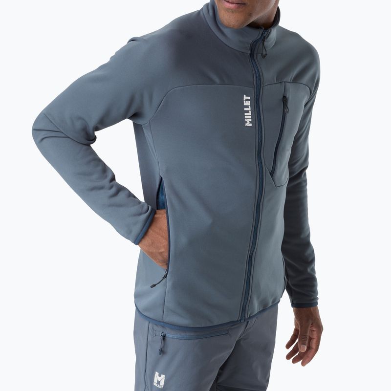 Felpa da uomo Millet Seneca Fleece shadow blue 4
