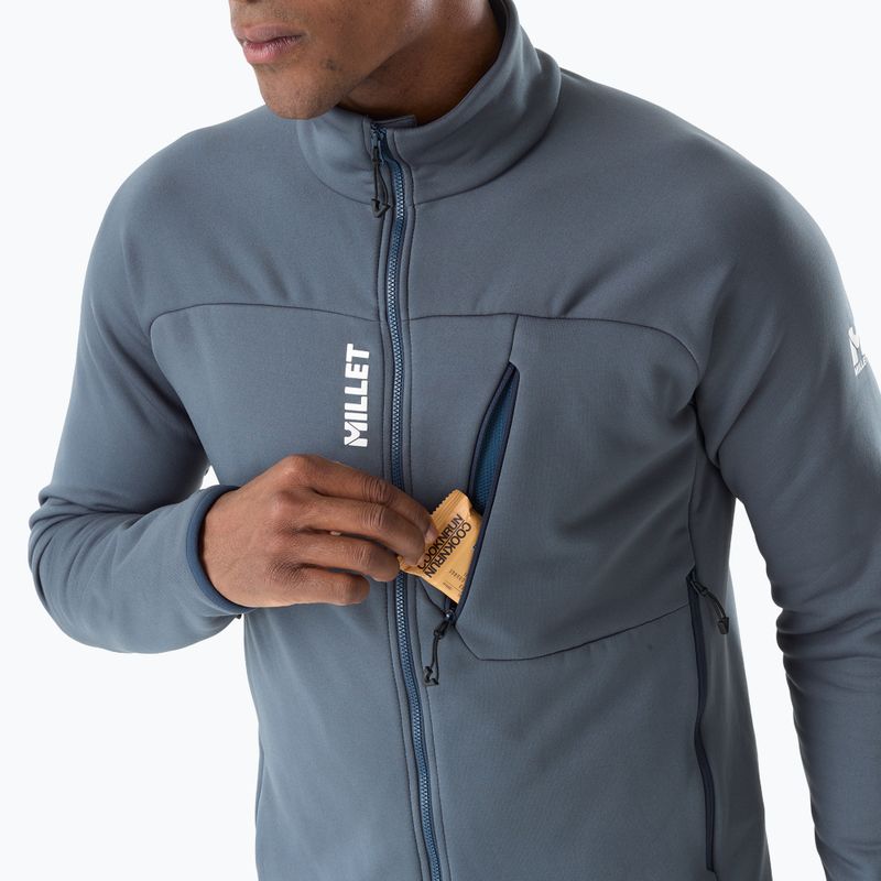 Felpa da uomo Millet Seneca Fleece shadow blue 5