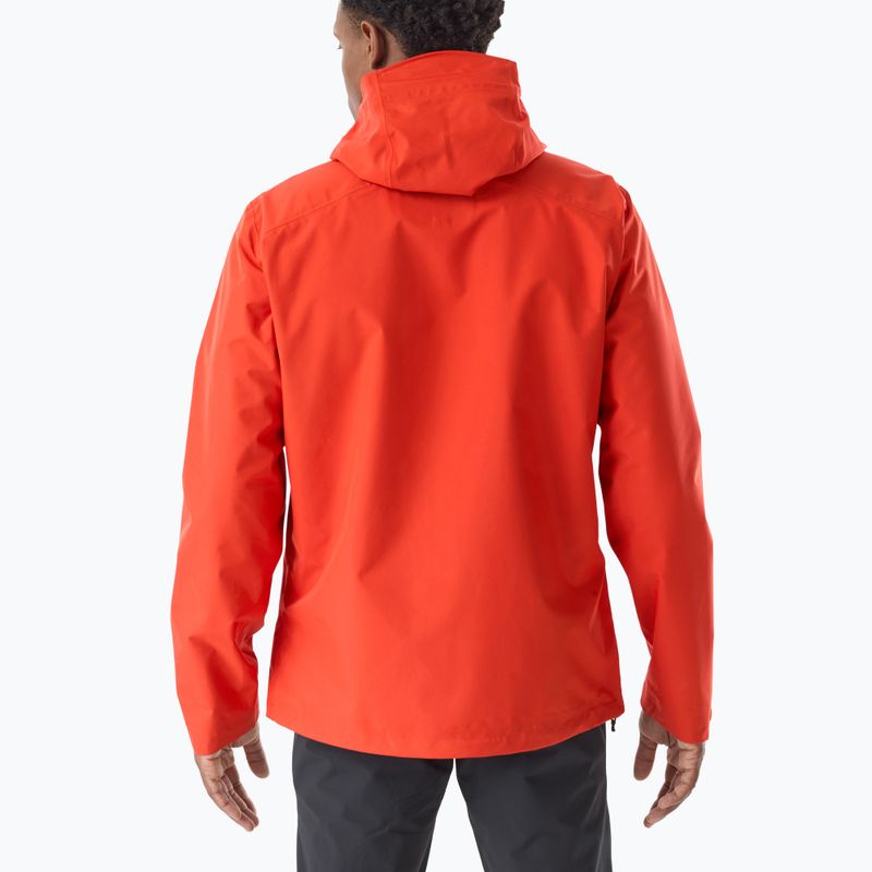 Giacca impermeabile da uomo Millet Kamet Gore-Tex Jacket Jacket paprika 3