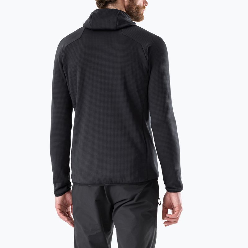 Felpa da uomo Millet Kamet Grid HD black 3