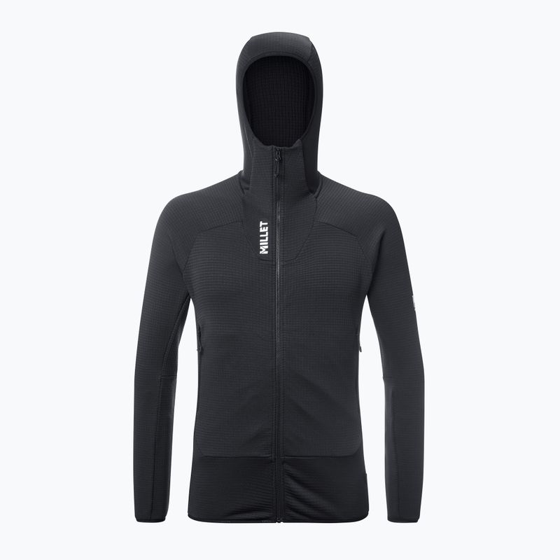 Felpa da uomo Millet Kamet Grid HD black 5