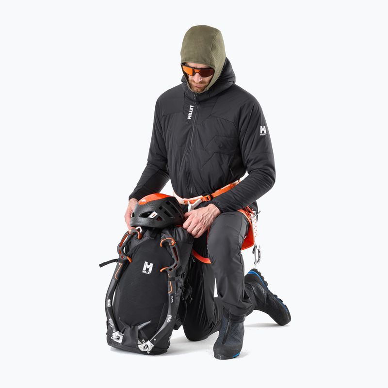 Giacca imbottita da uomo Millet Kamet Primaloft Hoodie Jacket black 2