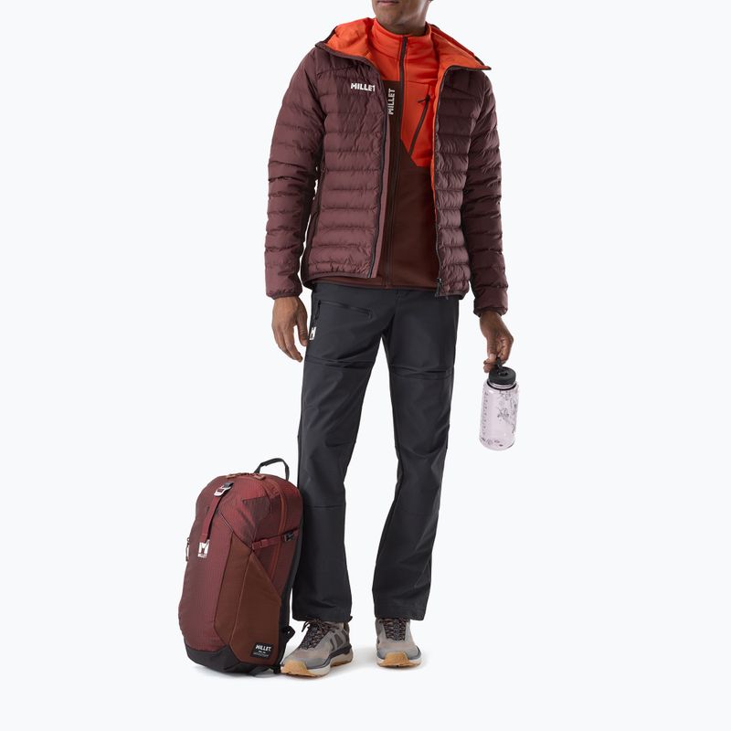 Giacca imbottita da uomo Millet Fitz Roy Warm Hoodie Jacket truffle 2