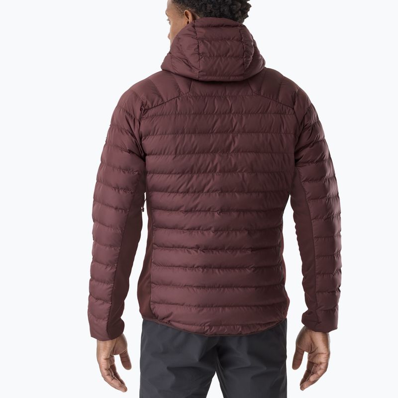Giacca imbottita da uomo Millet Fitz Roy Warm Hoodie Jacket truffle 3
