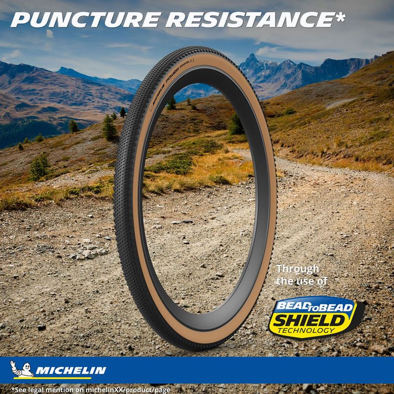 Pneumatico per bicicletta classico Michelin Power Gravel V2 TS TLR Competition Line 700 x 40 C 7