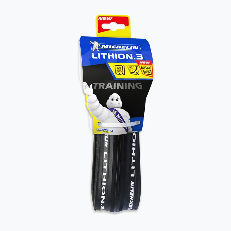 Pneumatico per bicicletta Michelin Lithion3 TS Kevlar Performance Line nero 4